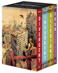 Divergent Anniversary 4-Book Box Set: Divergent, Insurgent, Allegiant, Four (Divergent Series) cover image