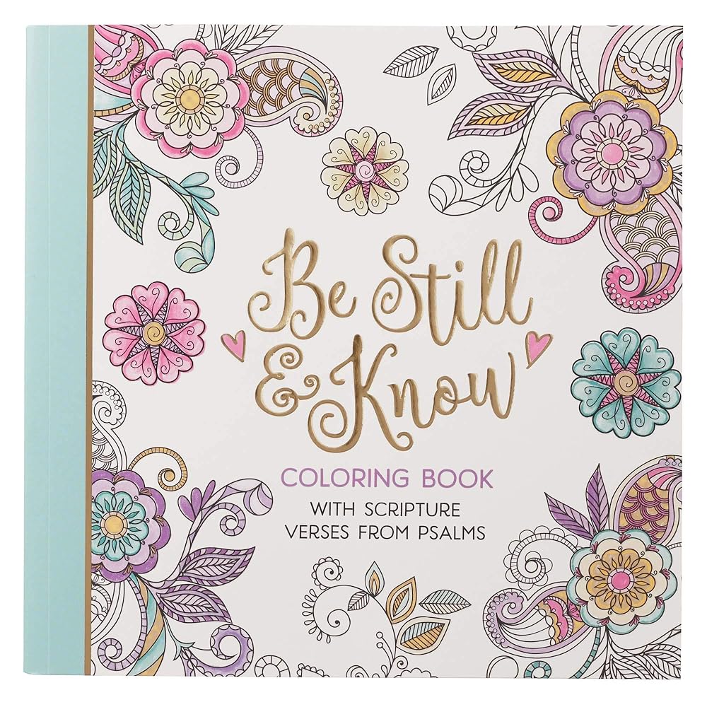 Be Still Coloring Book cover image