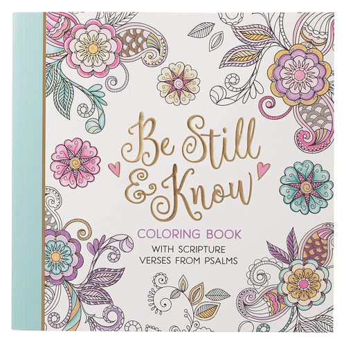Be Still Coloring Book cover image