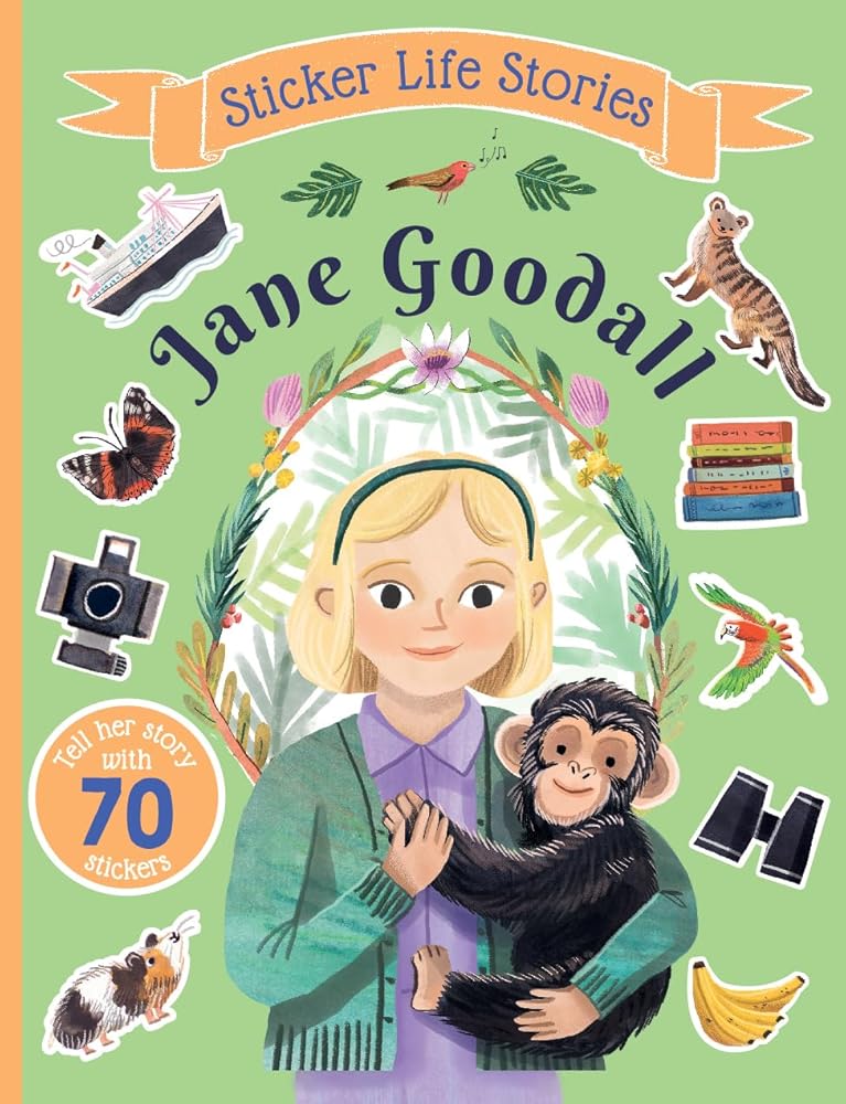 Jane Goodall (Sticker Life Stories) cover image