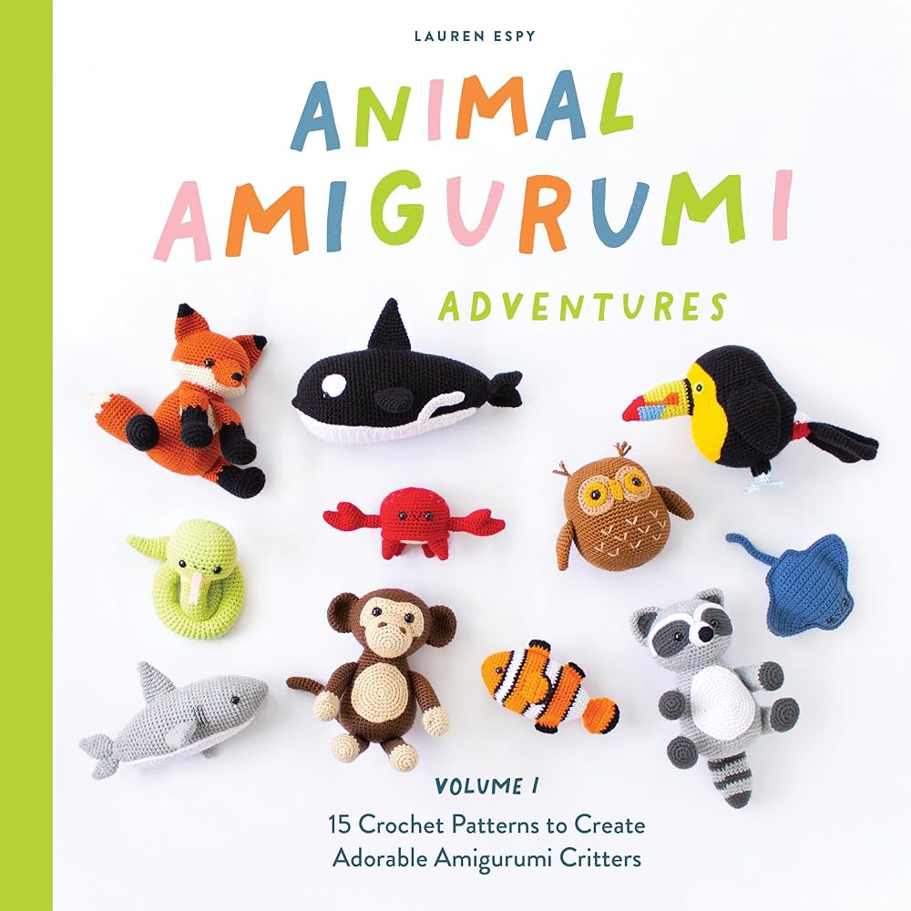 Animal Amigurumi Adventures Vol. 1: 15 Crochet Patterns to Create Adorable Amigurumi Critters cover image