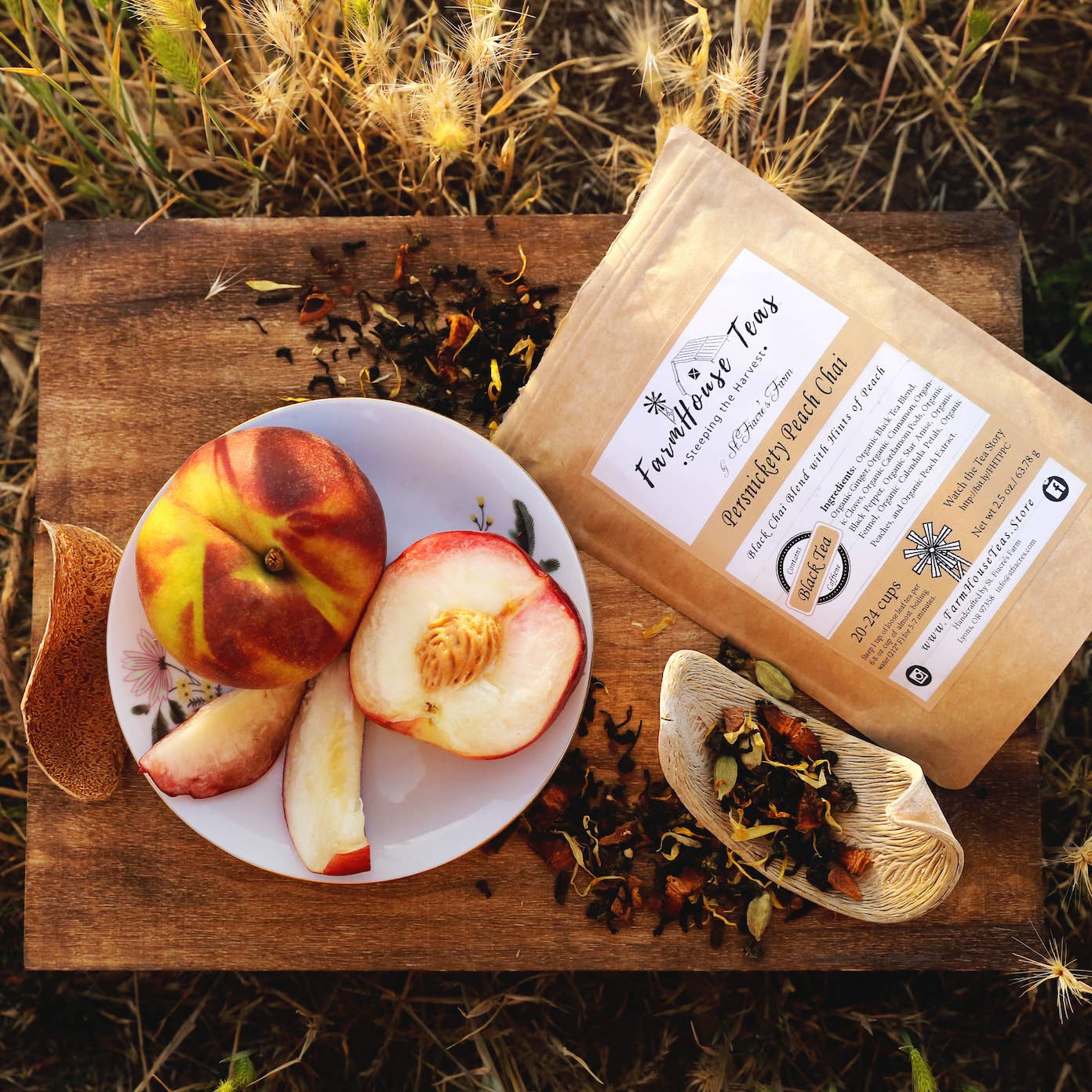 Persnickety Peach Chai Tea