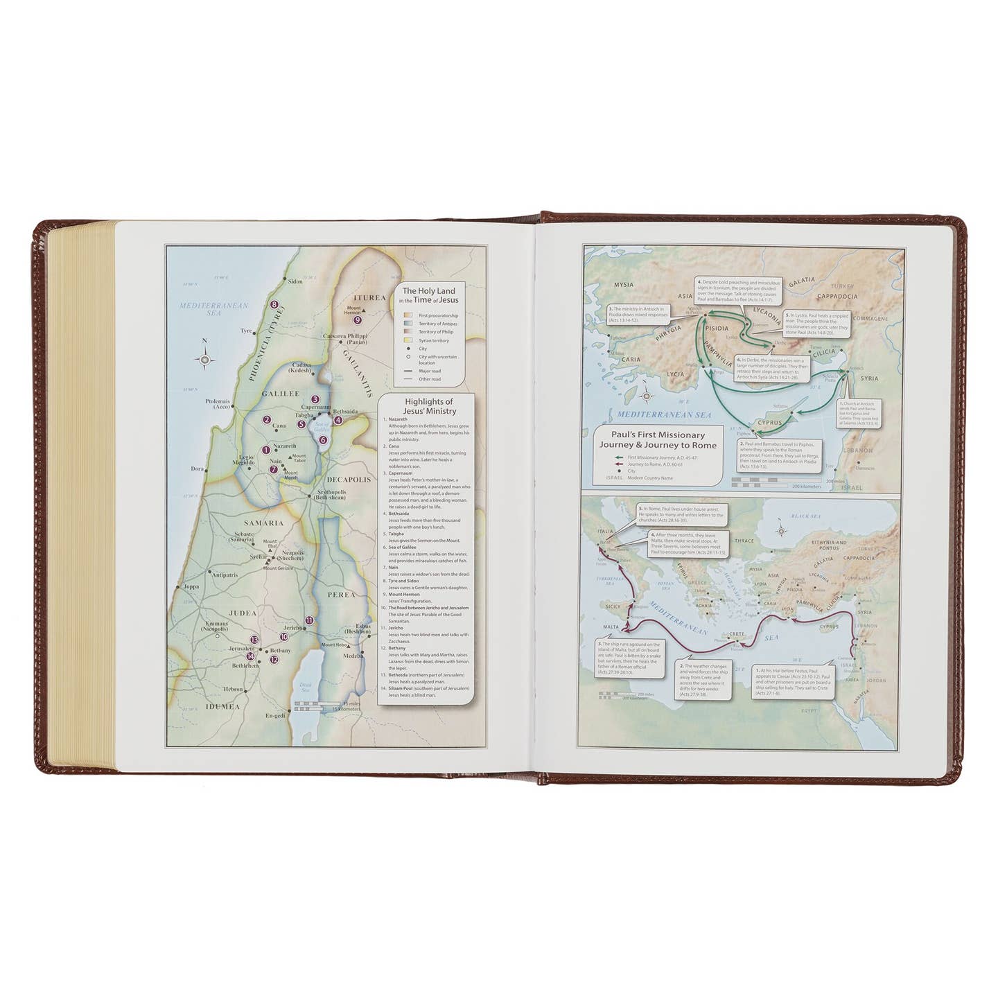 Faux Leather KJV Note-taking Bible
