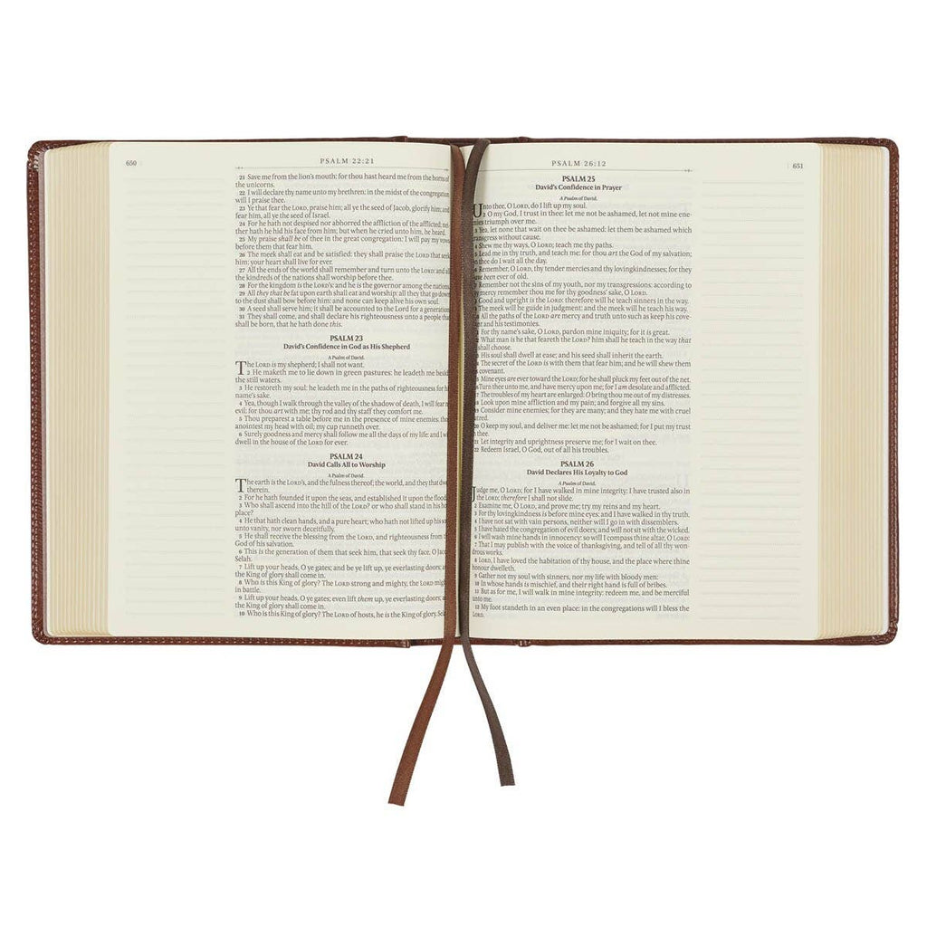 Faux Leather KJV Note-taking Bible