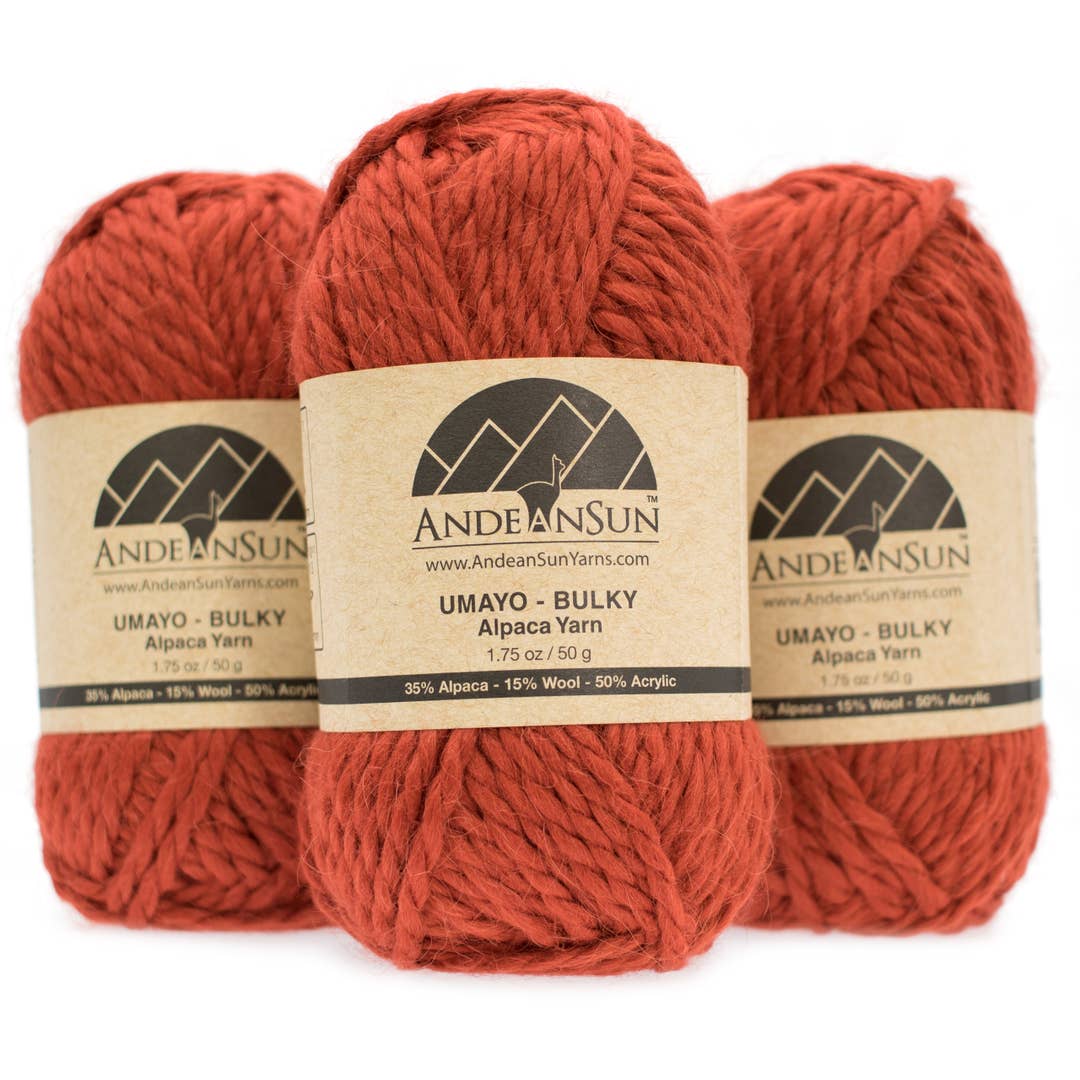 UMAYO Bulky Alpaca Yarn