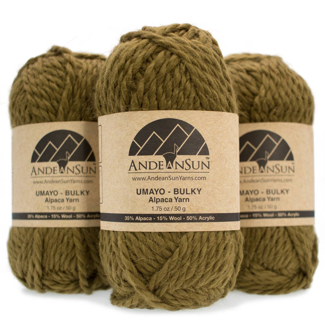 UMAYO Bulky Alpaca Yarn