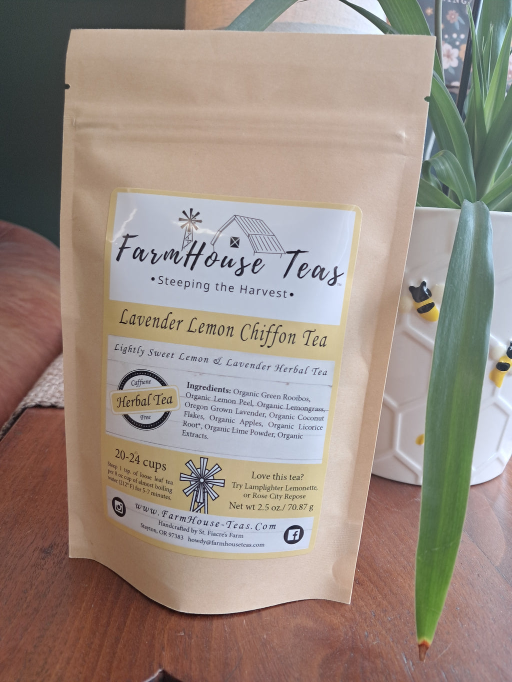 Lavender Lemon Chiffon Tea
