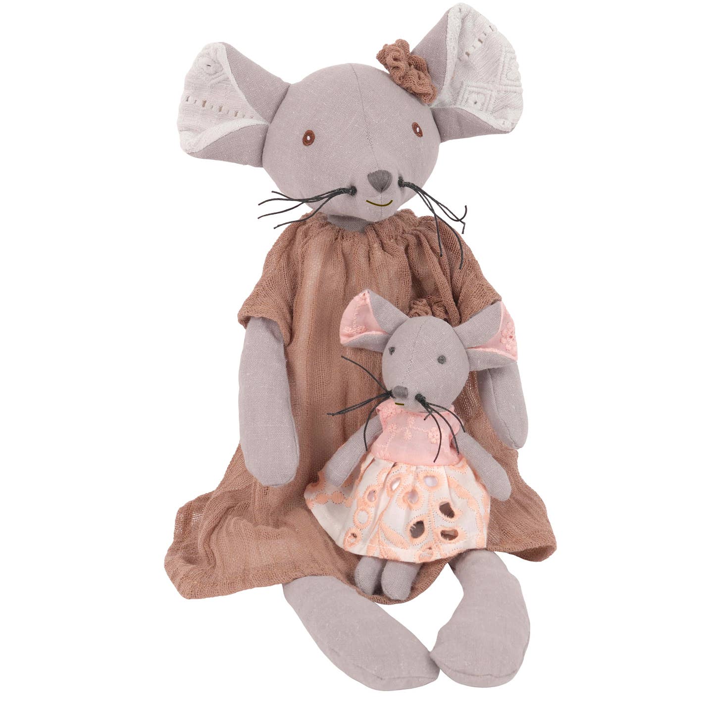 Mommy and Baby Plush Doll
