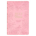 Blossom Pink Faux Leather Gift Edition KJV Bible