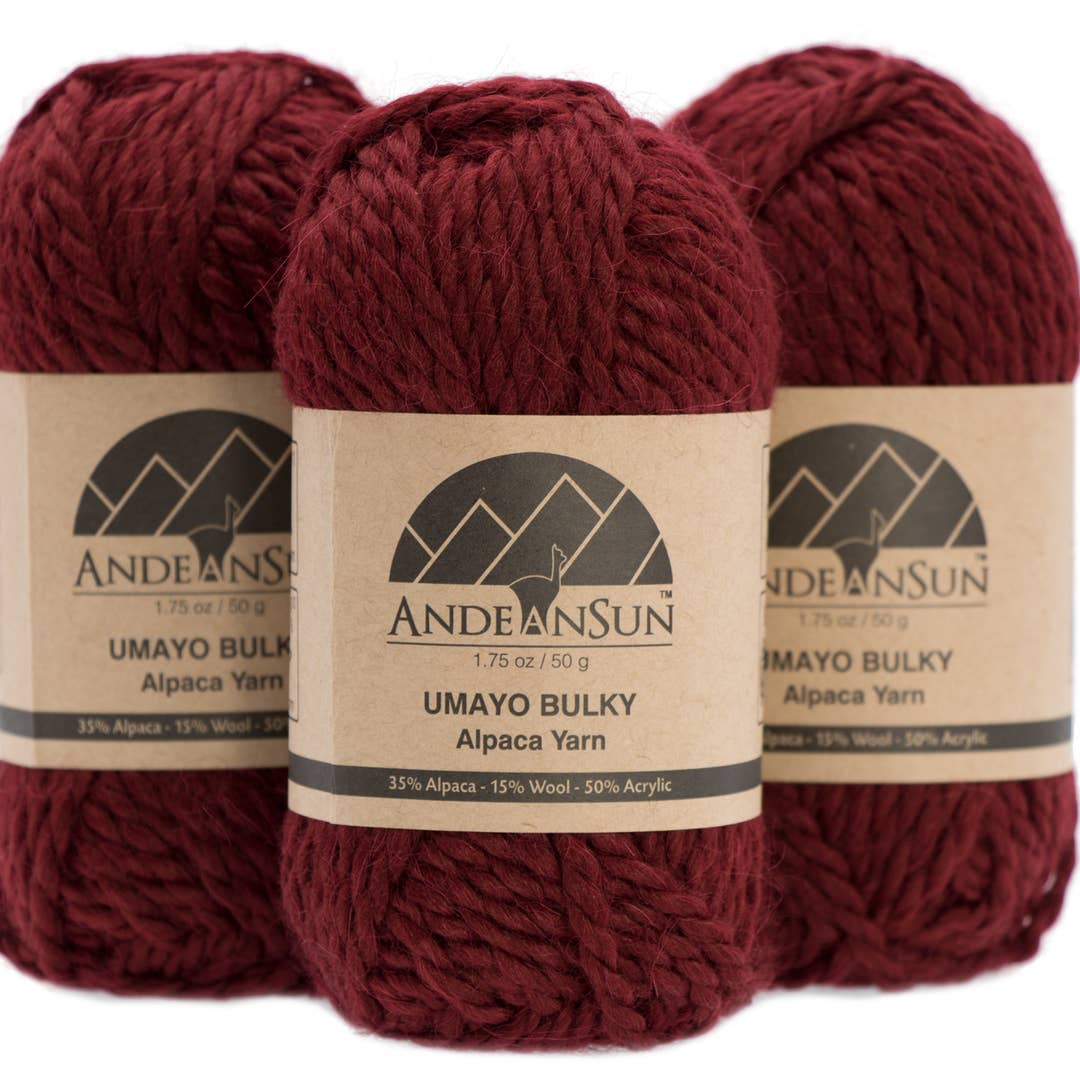 UMAYO Bulky Alpaca Yarn